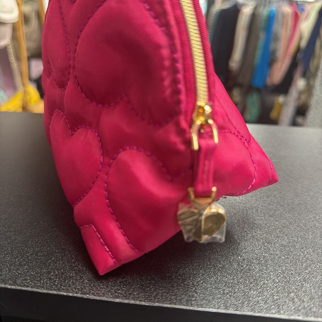 Kate Spade Quilted Heart Cosmetic Bag