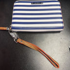 Stella & Dot Striped Wallet Wristlet