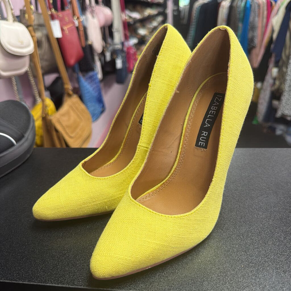 5.5 Izabella Rue Anjelah Neon Canvas Pump