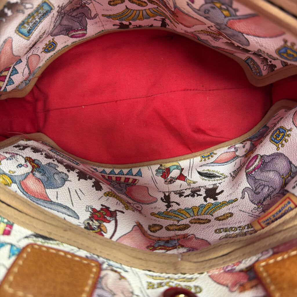 Dooney & Bourke X Disney Dumbo Tassel Tote Satchel Purse Bag 2019