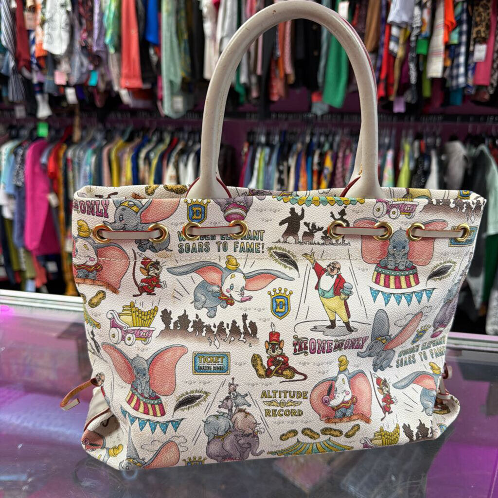Dooney & Bourke X Disney Dumbo Tassel Tote Satchel Purse Bag 2019