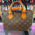 Louis Vuitton Speedy 25 France during October 1990.Pull Tag Inside