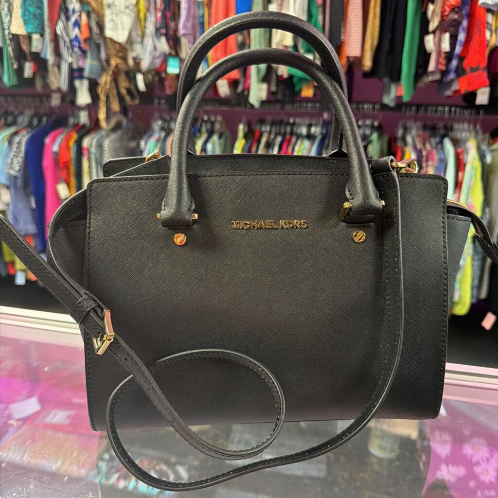 Michael Kors Saffiano Satchel