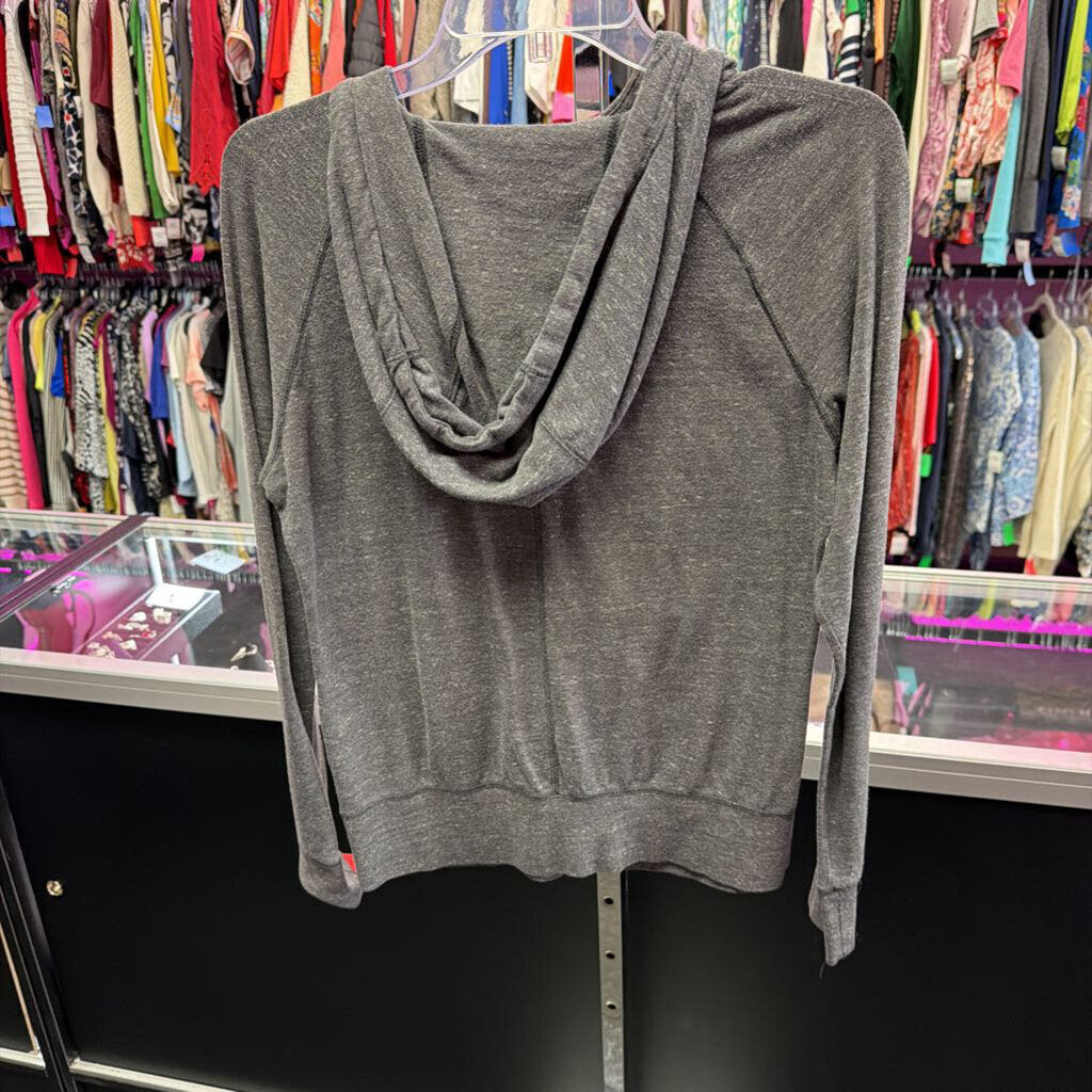 MED L/S Zipper Front Hoodie Jacket
