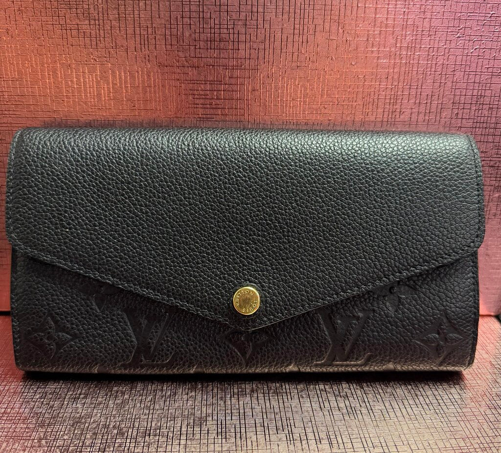 Louis Vuitton Monogram Empreinte Sarah Wallet