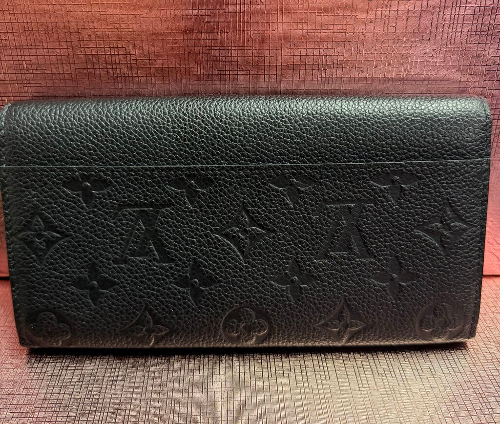 Louis Vuitton Monogram Empreinte Sarah Wallet