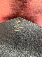 Louis Vuitton Monogram Empreinte Sarah Wallet