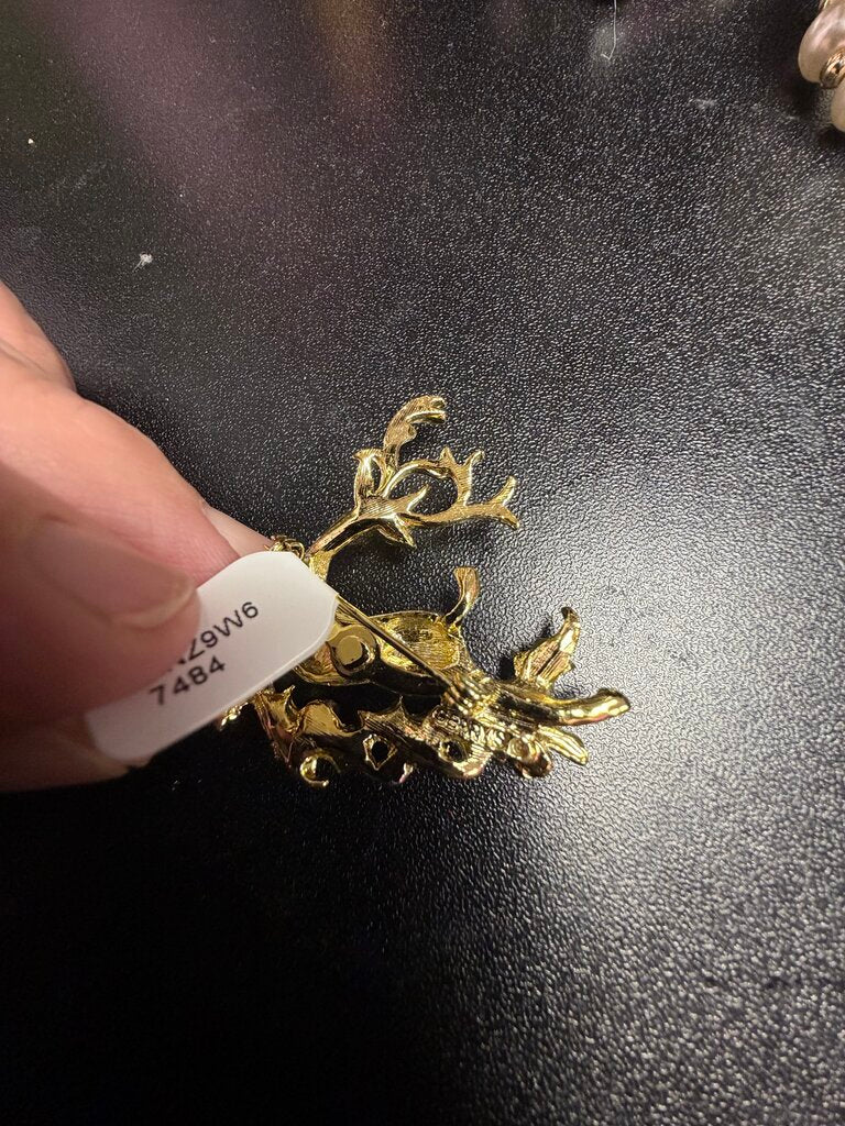 Gerry's Vintage Reindeer Brooch