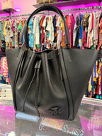 Tory Burch Dragonfly McGraw Oversized Tote In Pebbled Leather