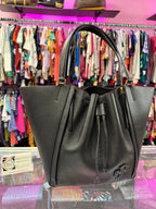Tory Burch Dragonfly McGraw Oversized Tote In Pebbled Leather