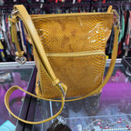 Brighton Sprite Crossbody Reptile Embossed Texture