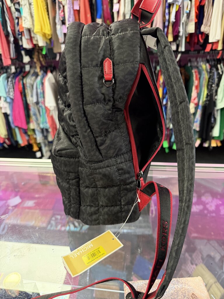 Michael Kors NWT Slater Medium Quilted Nylon Backpack