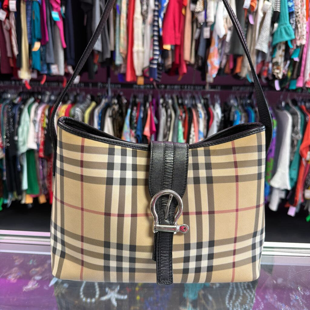 Burberry Nova Check Shoulder Bag
