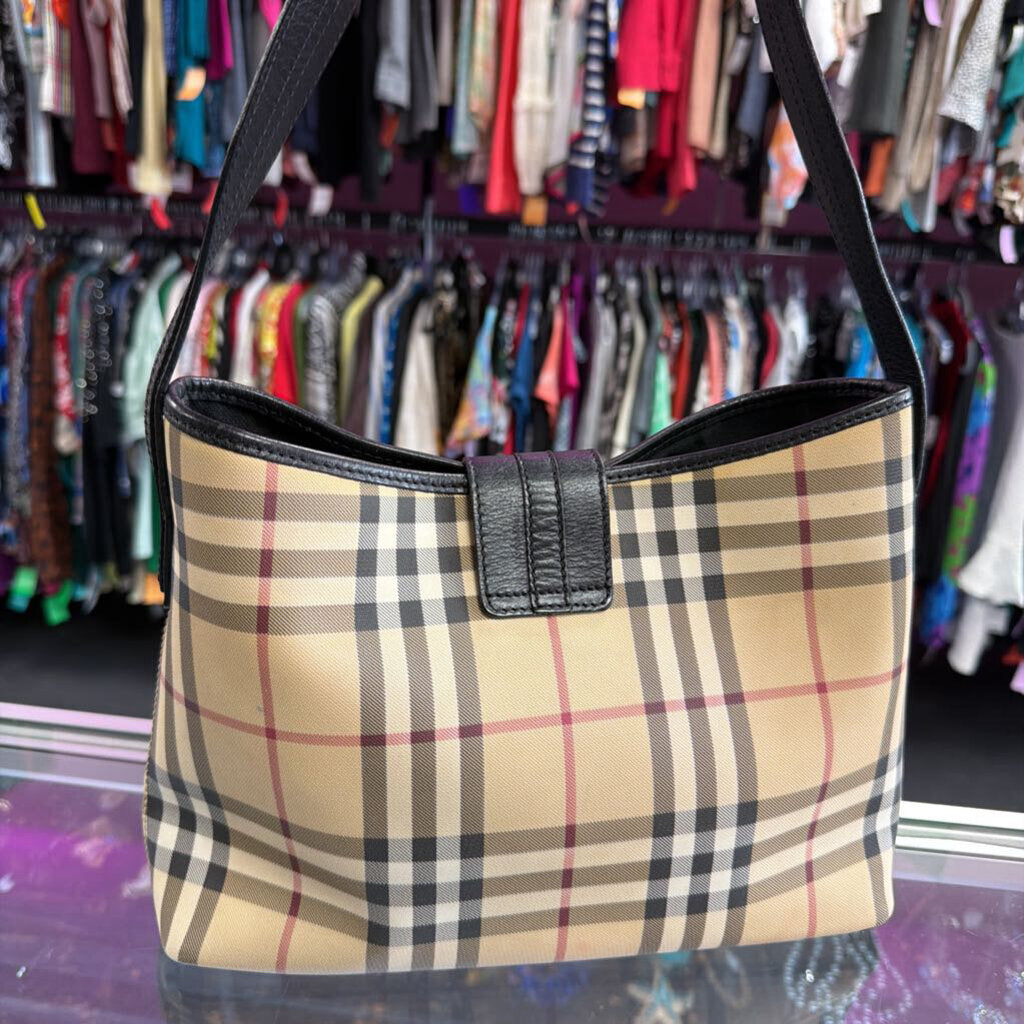 Burberry Nova Check Shoulder Bag