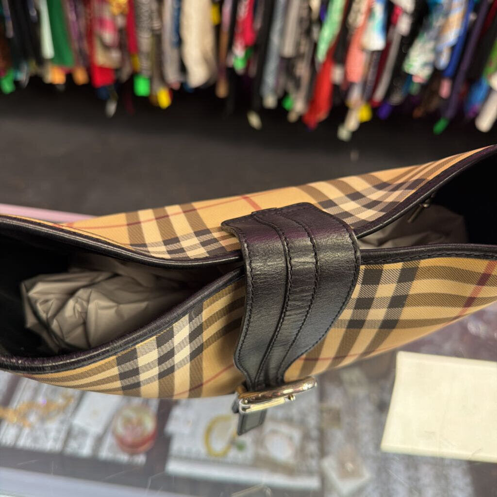 Burberry Nova Check Shoulder Bag