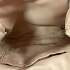 Unknown Straw Kisslock Clutch/Shoulder Bag