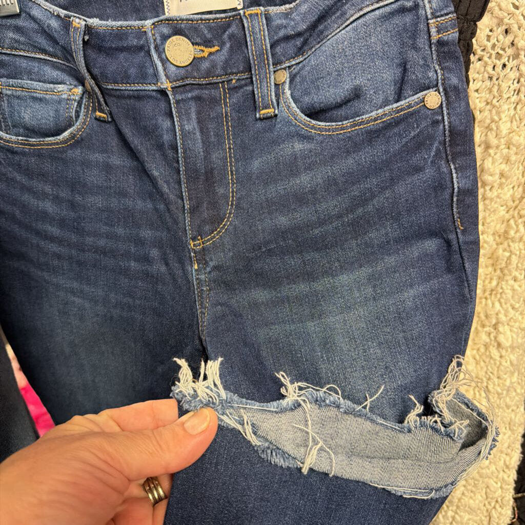 24/0 Paige Dark denim Cutoff