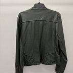 XL L/S Z/F PLEATHER MOTO JACKET