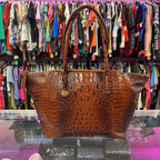 Brahmin Large Zip Close Tote