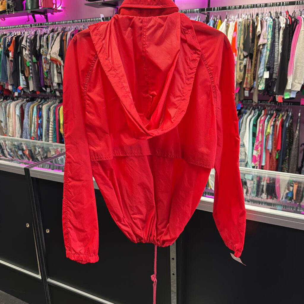 MED L/S Windbreaker Solid Jacket
