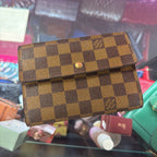 Louis Vuitton Damier Ebene Porte Tresor Etui Papier Wallet