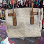 Michael Kors Hamilton Zip Top Chain Strap Satchel