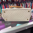 Michael Kors Hamilton Zip Top Chain Strap Satchel