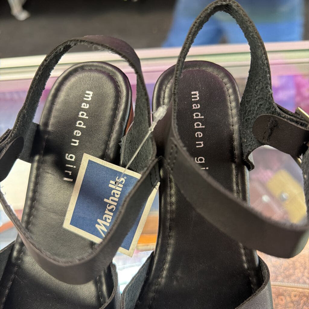 7 Steve Madden Studed Wooden Heel