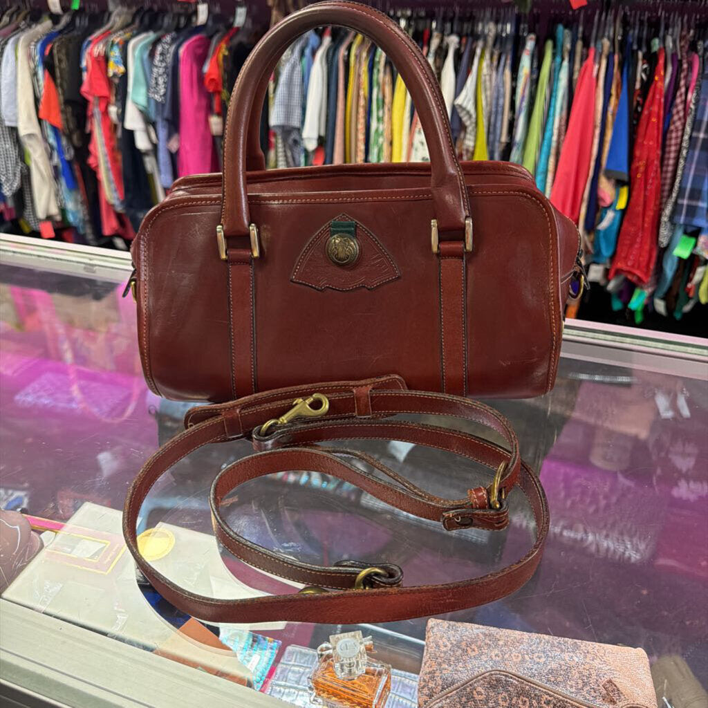 Arlington Greene LTD Smooth Leather Vintage Satchel