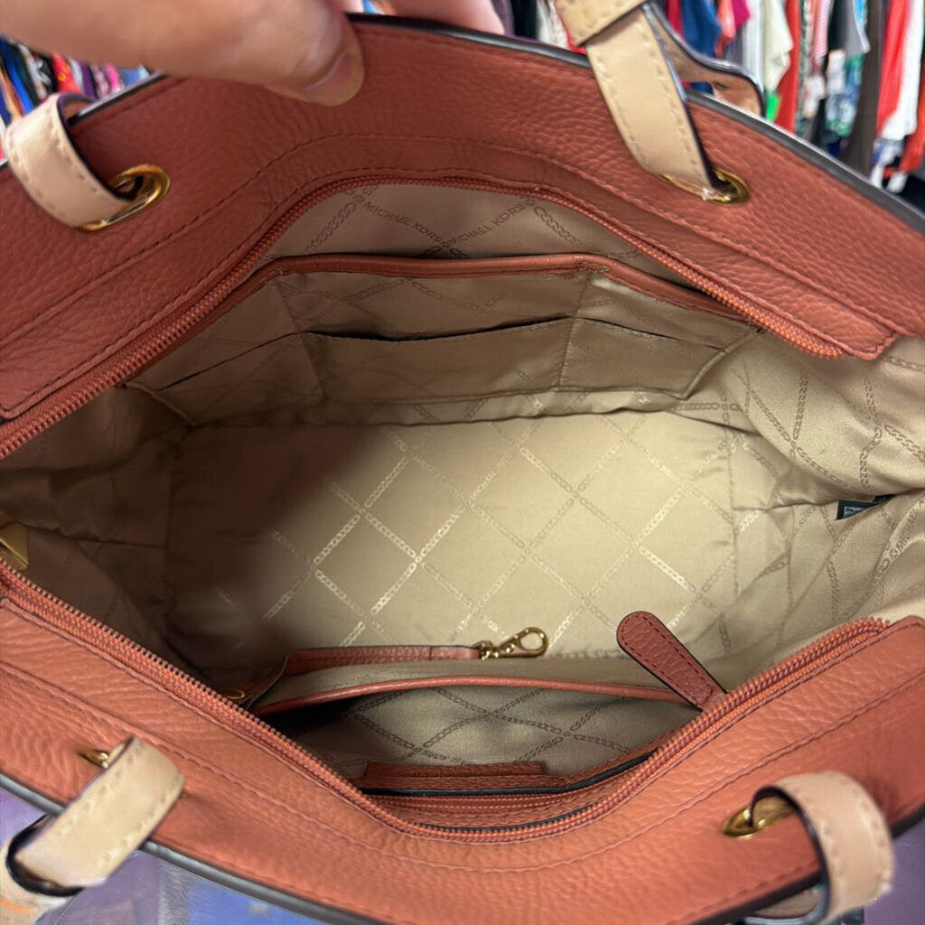 Michael Kors Pebbled Leather Tote Bag