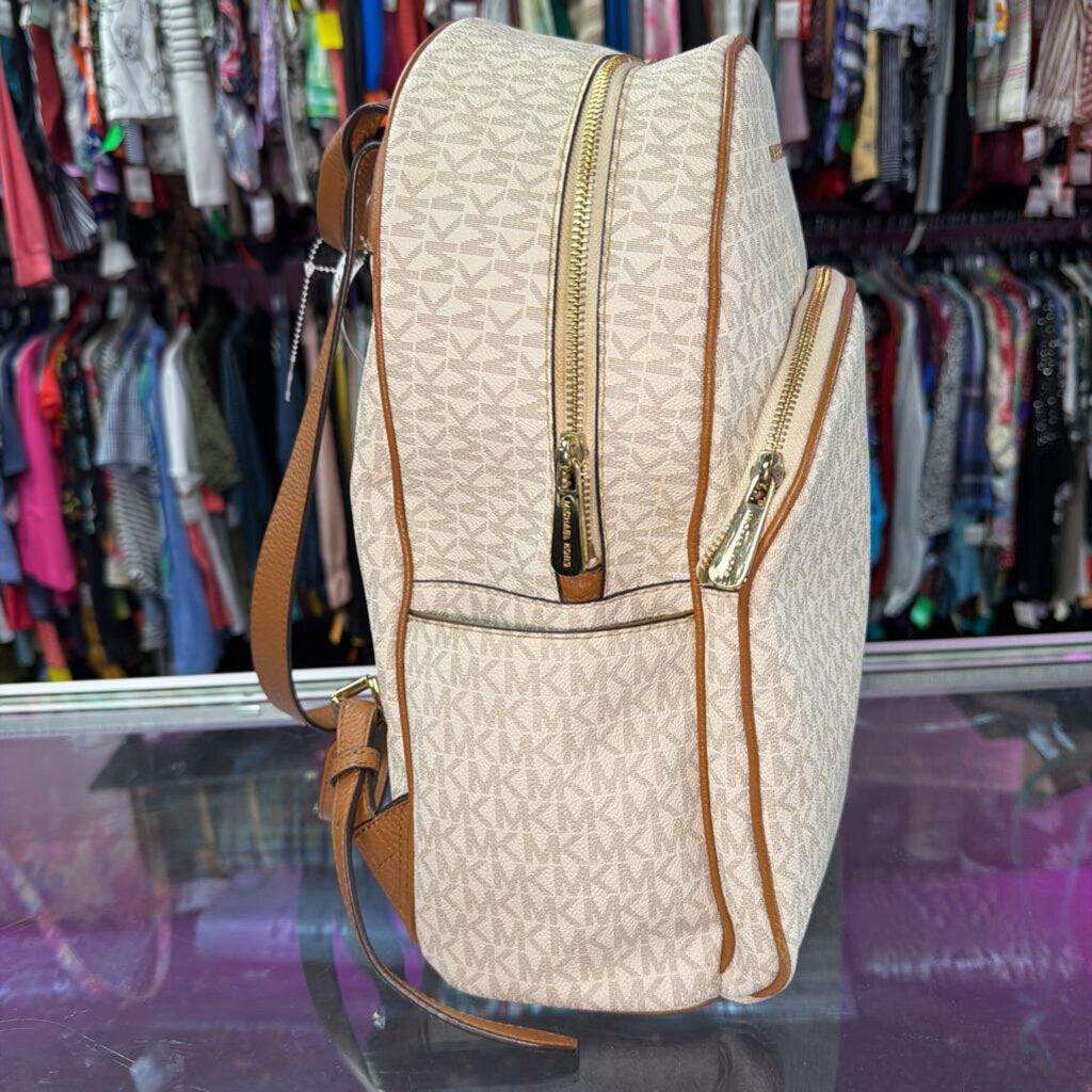 Michael Kors Abbey large Logo Backpack