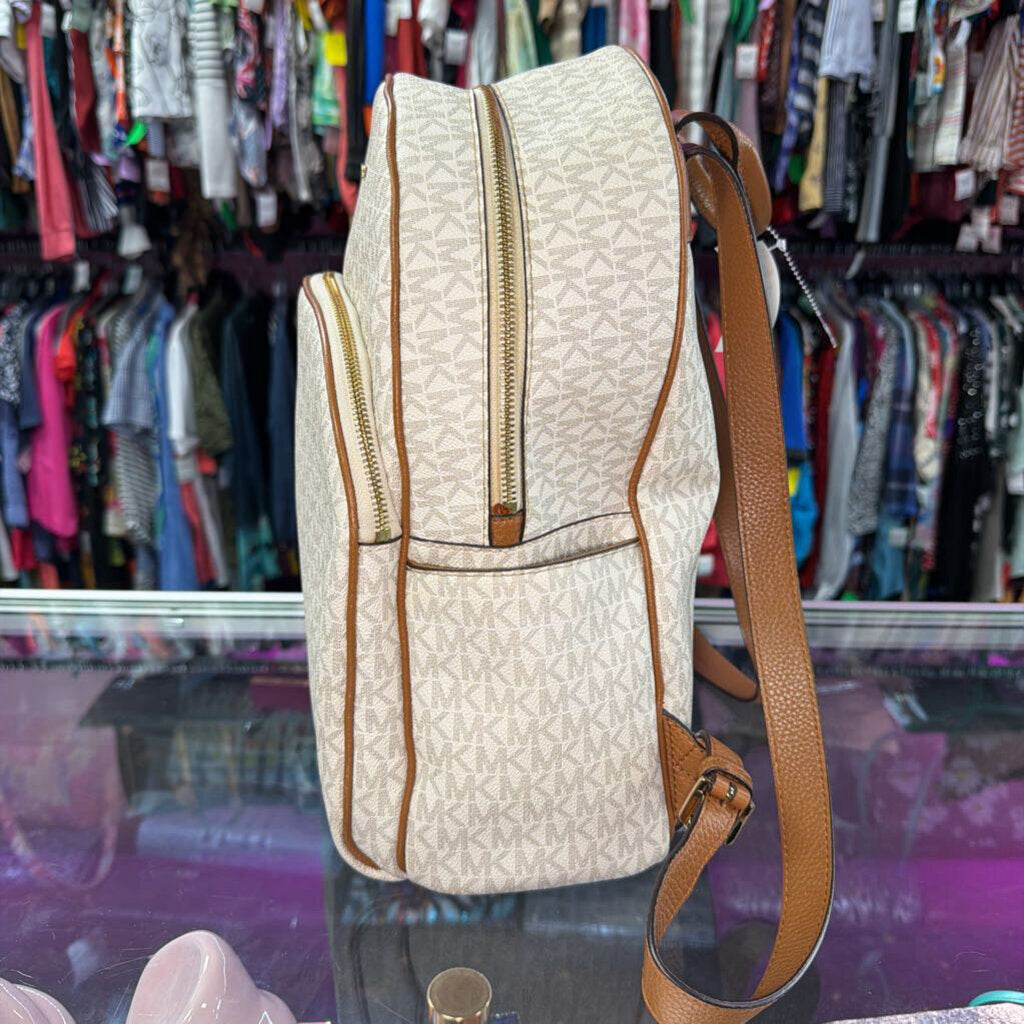 Michael Kors Abbey large Logo Backpack