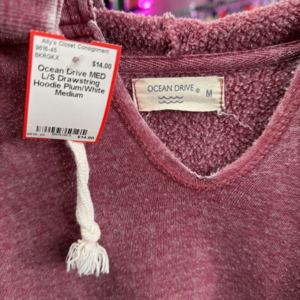 MED L/S Drawstring Hoodie