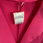 MED L/S One Button Solid Blazer