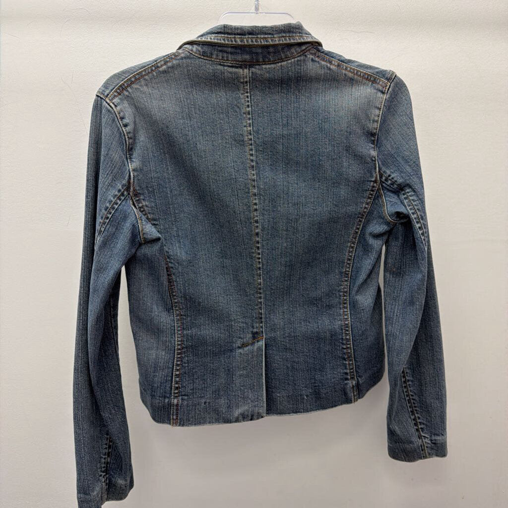 4 Denim Two Button Jacket