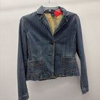 4 Denim Two Button Jacket
