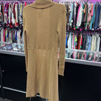 MED L/S Ribbed Solid Long Cardigan