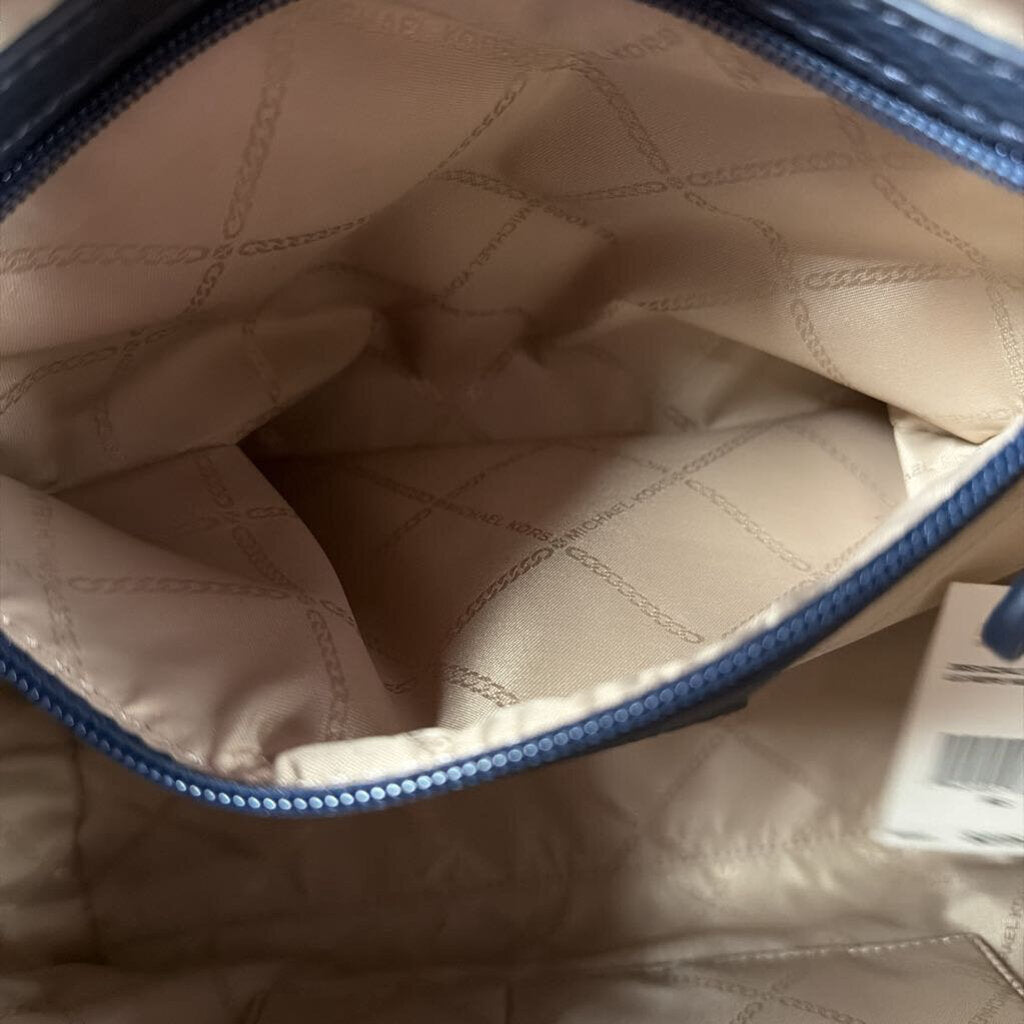 Michael Kors Amy Hobo Canvas Braided Rope Handle