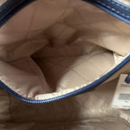 Michael Kors Amy Hobo Canvas Braided Rope Handle