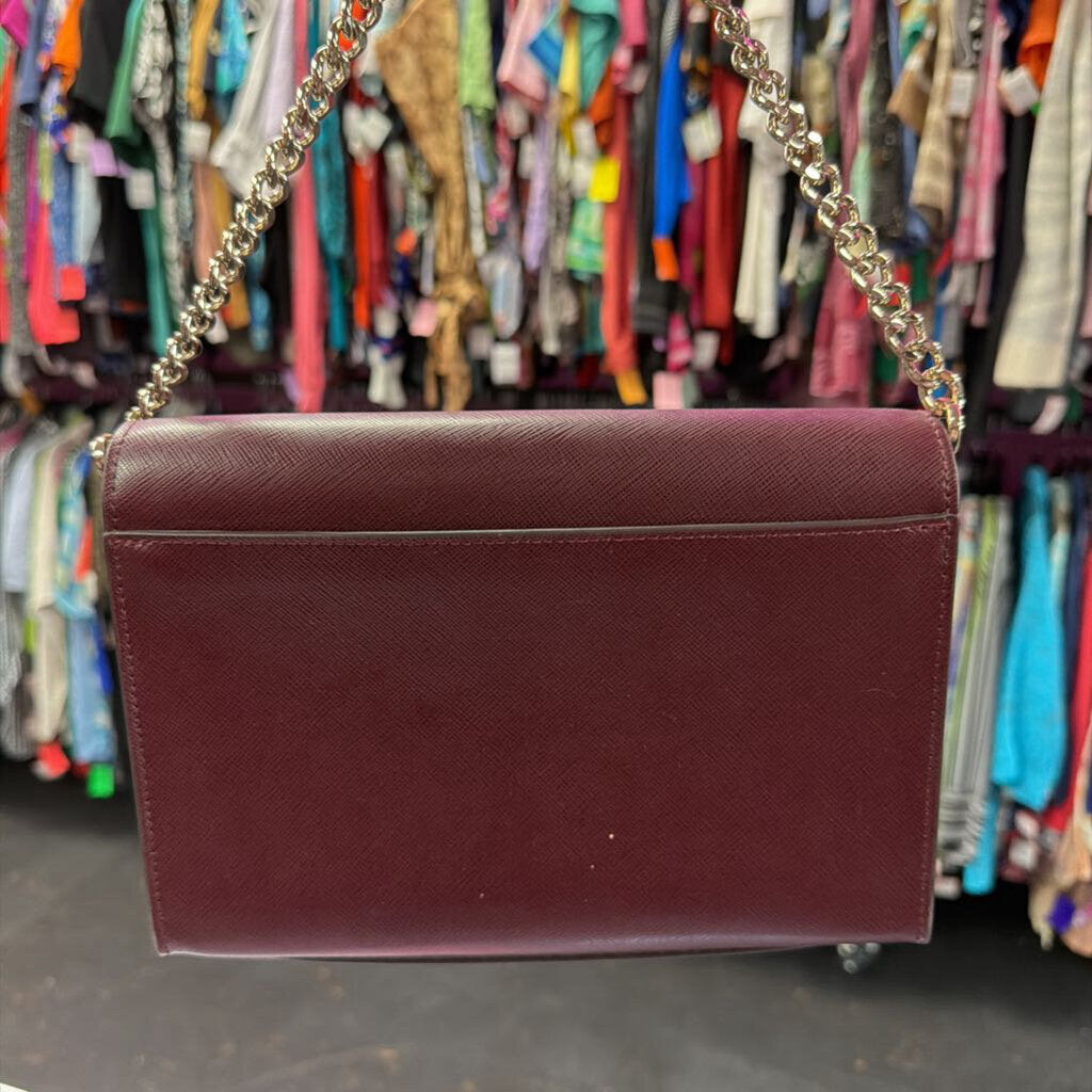 Kate Spade Saffiano Convertible Chain Clutch
