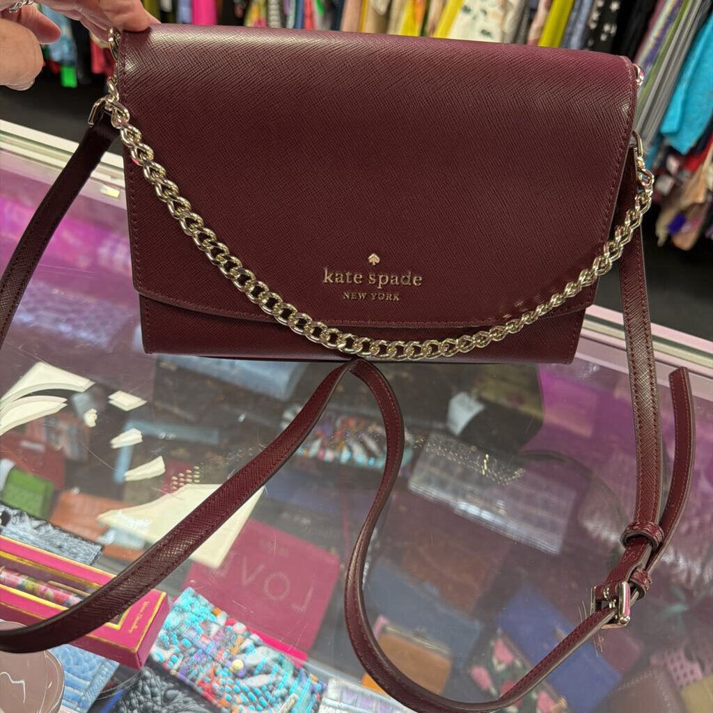 Kate Spade Saffiano Convertible Chain Clutch