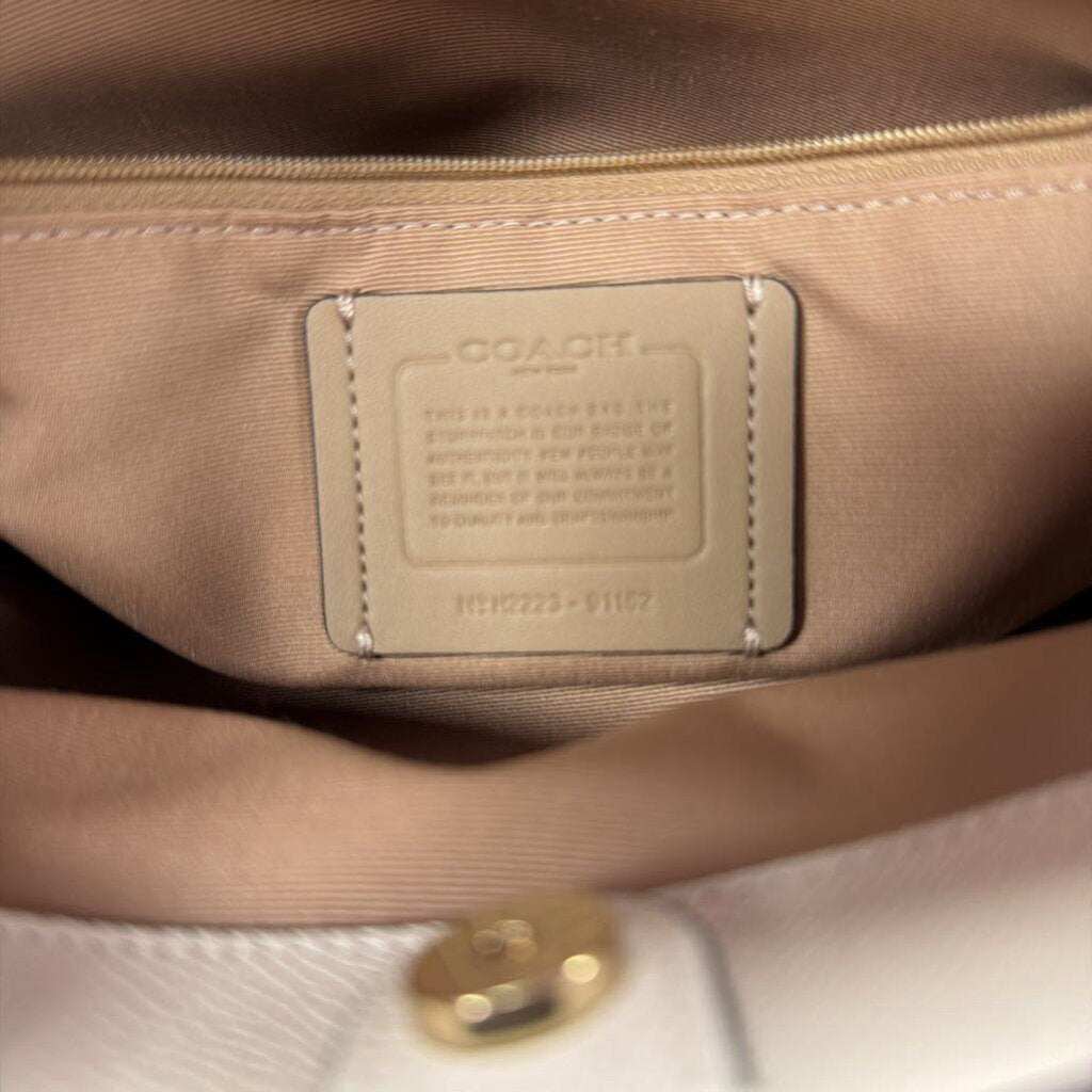 Coach Lillie Carryall Colorblock Saffiano Satchel