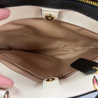 Coach Lillie Carryall Colorblock Saffiano Satchel
