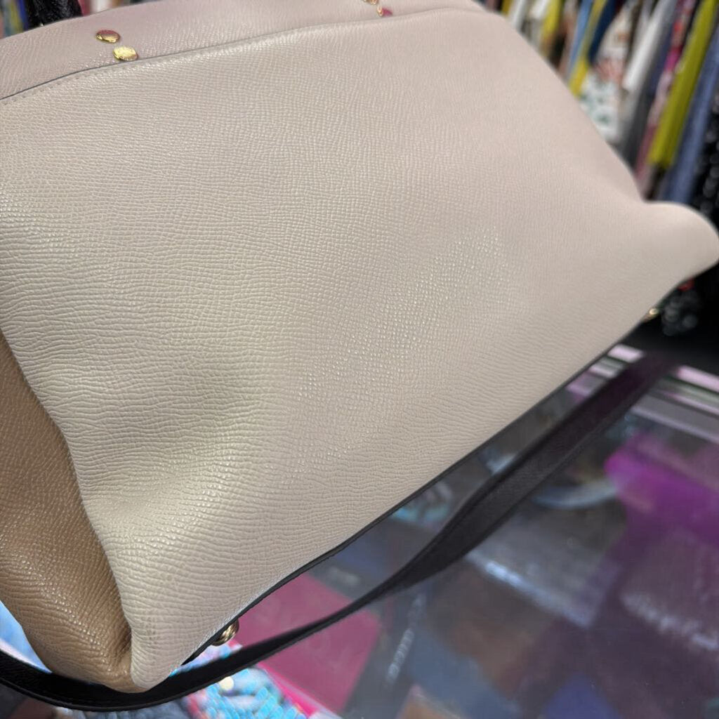 Coach Lillie Carryall Colorblock Saffiano Satchel