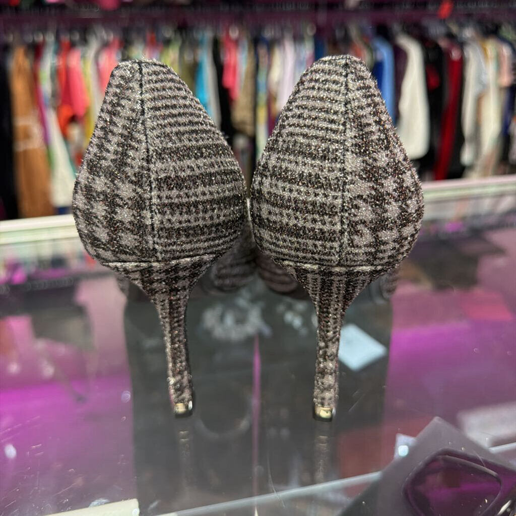 9 Kenneth Cole Romi Houndstooth Glitter Pumps