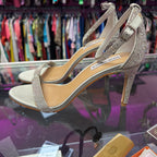 9 Steve Madden Illumine-R Sandals Crystal Encrusted
