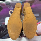 9 Viscata Llansa Canvas Slingback Espadrille Wedge Sandal