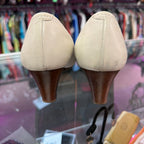 9 Tory Burch Smooth Leather Wedge Pump