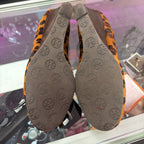 9 Tory Burch Pebbled Leather Wedge Pump