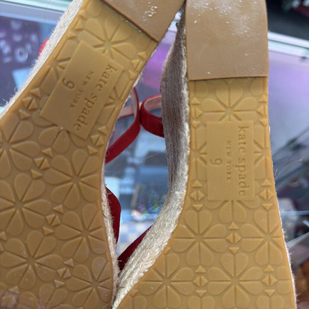 9 Kate Spade Suede Bow Espadrille